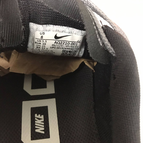 Nike Women's Size 8 Air Zoom Pegasus 36 Running Shoes, Gunsmoke Grey - Picture 6 of 7